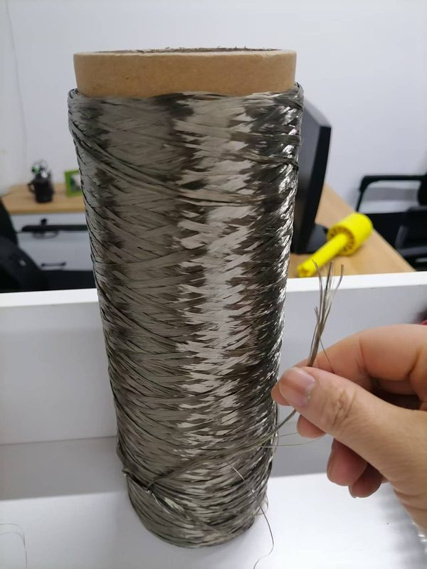 玄武岩纤维原丝实拍二